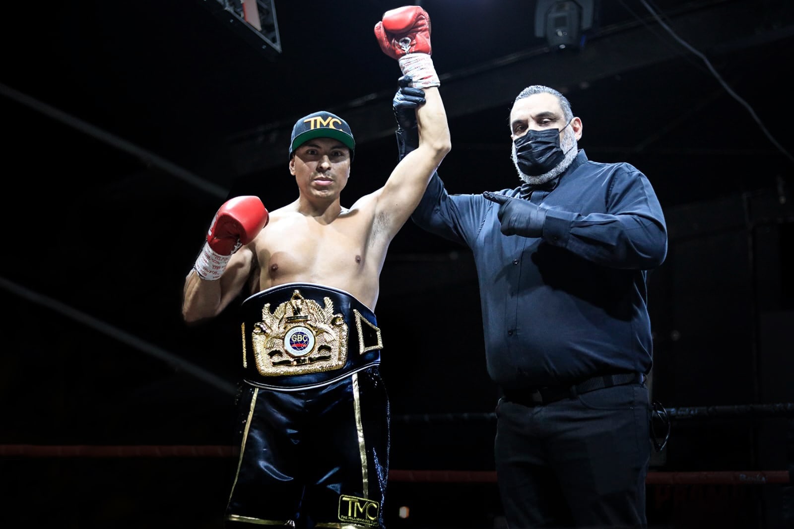 PROFESSIONAL UNDEFEATED BOXER PETER TURCIOS BECOMES A WORLD CHAMPION BY WINNING THE GLOBAL BOXING COUNCIL (GBC) WORLD CHAMPIONSHIP TITLE IN TIJUANA, MEXICO ON NOVEMBER 21, 2021