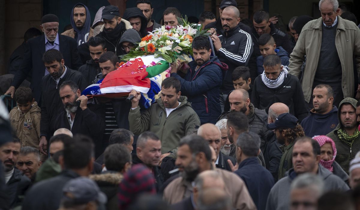 Israel returns Palestinian remains after mix up of bodies