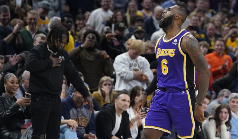 LeBron James fined $15,000 for obscene gesture, warned about profane language