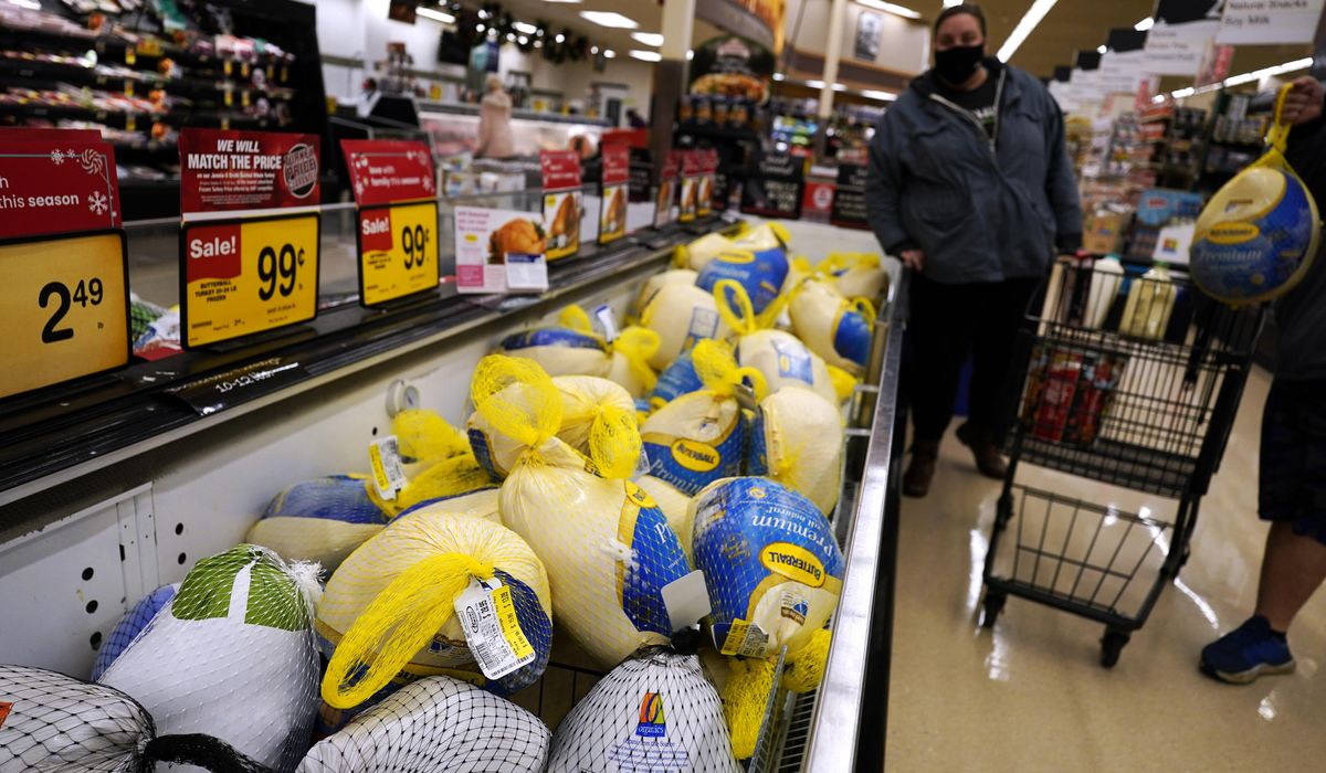 Supply chain disruption, pandemic hit Americans at Thanksgiving table