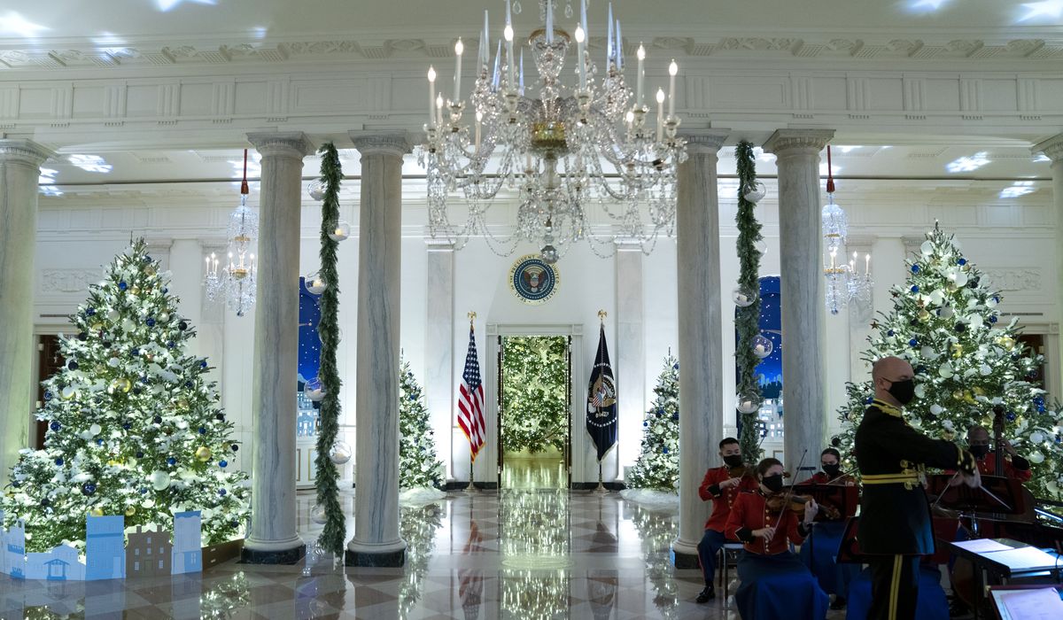 Biden Christmas display omits stocking for Hunter’s out-of-wedlock daughter