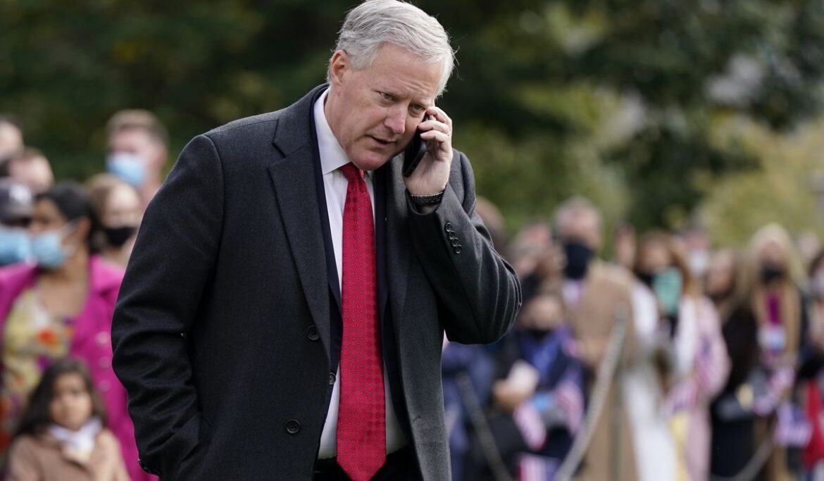 House votes to hold Mark Meadows in contempt of Congress