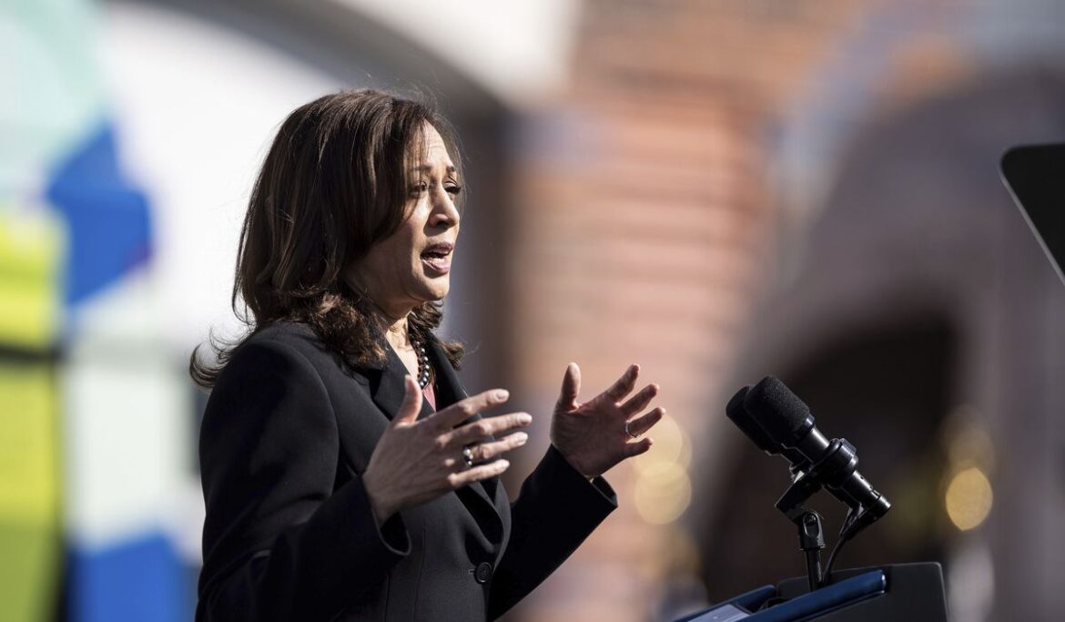 Kamala Harris issues call to action on maternal health, touts social welfare bill