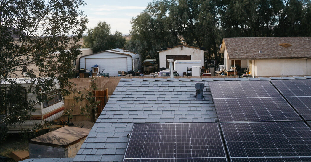 A Fight Over Rooftop Solar Threatens California’s Climate Goals