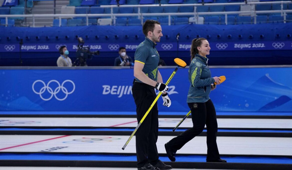 Aussies curlers out of Olympics, back in, then win 1st game