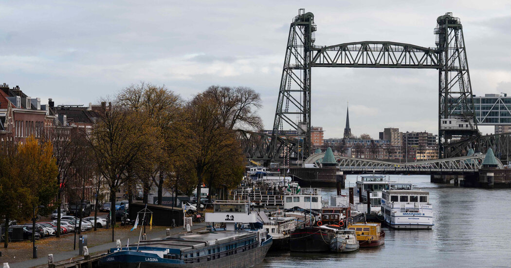 Rotterdam May Dismantle Part of Bridge for Jeff Bezos’ Superyacht