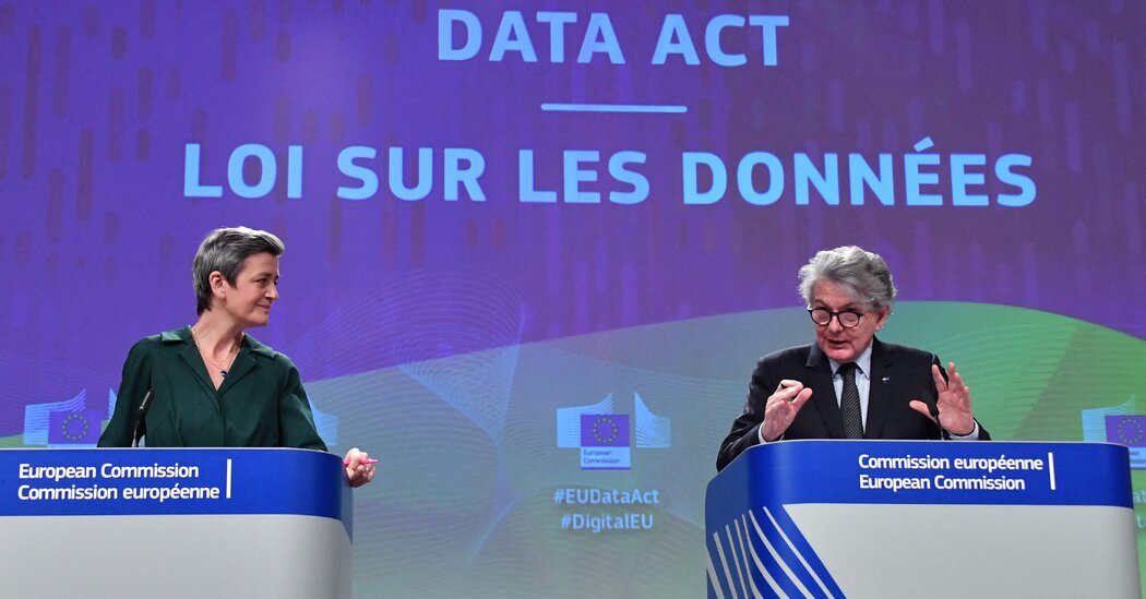 E.U. Takes Aim at Big Tech’s Power With Landmark Digital Act