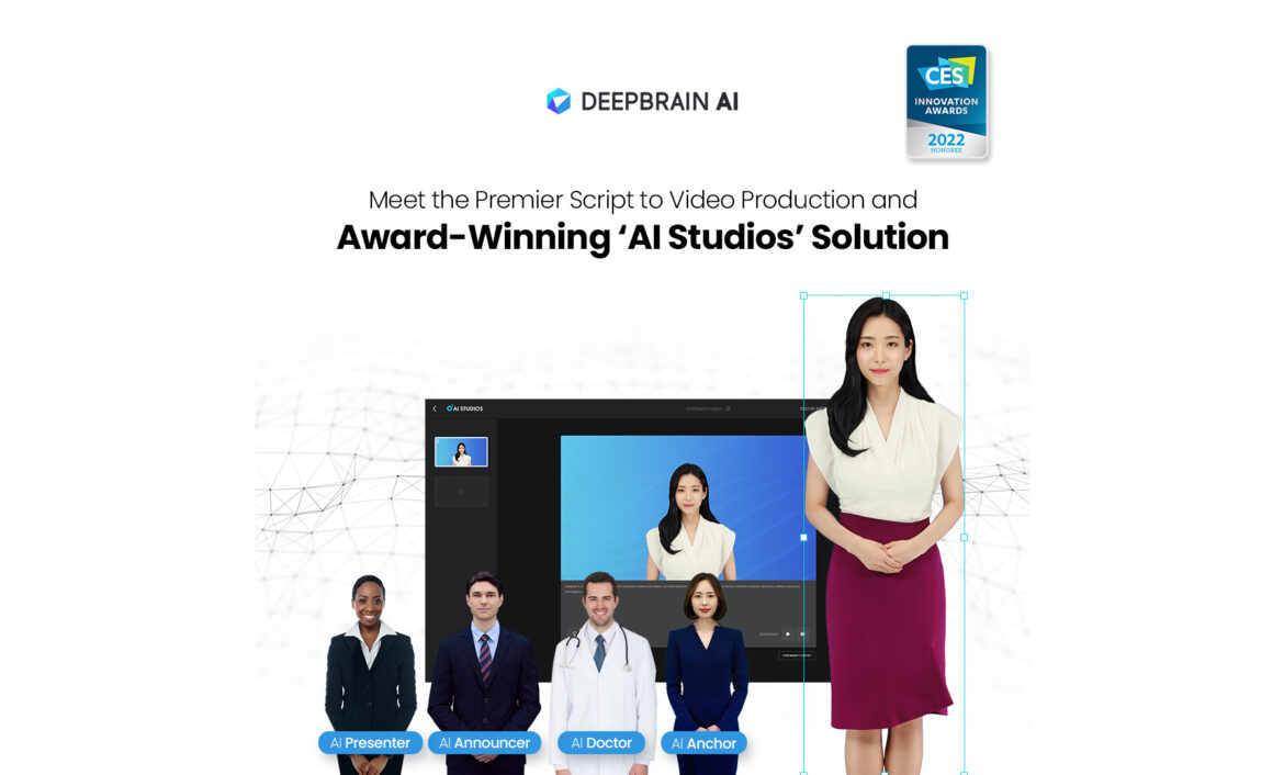 AI Studios, the Award-Winning AI Studios Solution that Converts a Script into an AI Video