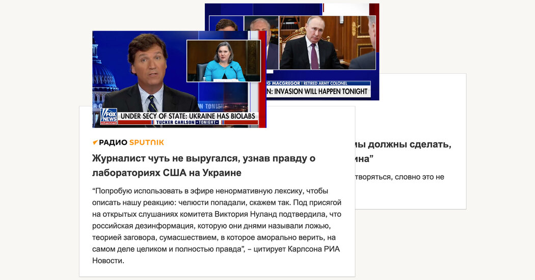 How Russia Media Uses Fox News to Make Its Case