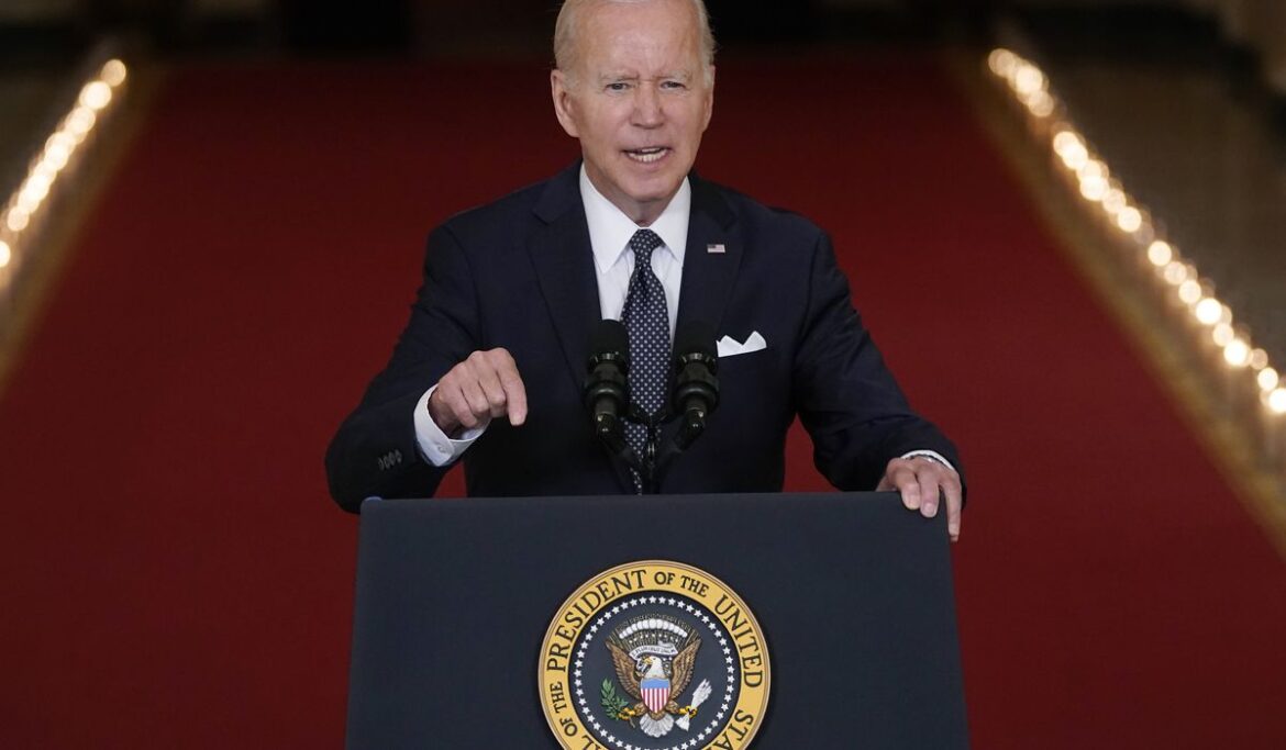 Biden calls for assault weapons ban, making gun manufacturers liable for shootings