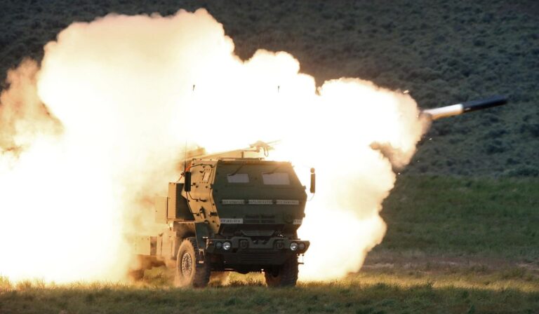 Russian tank repair depot protected from Ukrainian rockets because of location