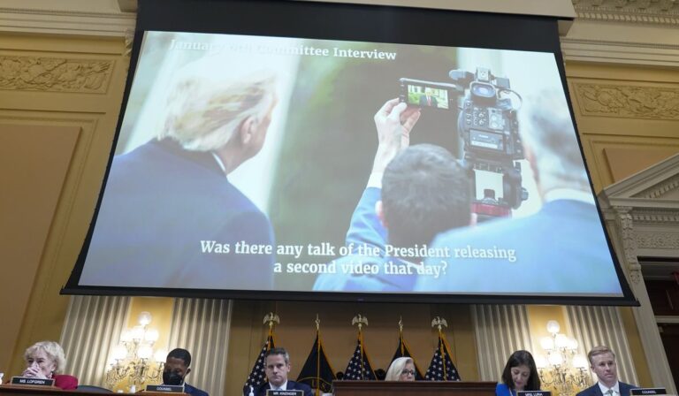 Trump refused to say election was over in national address condemning Jan. 6 riot