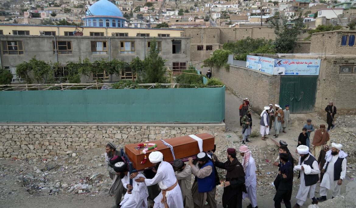 Police: Death toll in Afghan capital mosque bombing now 21