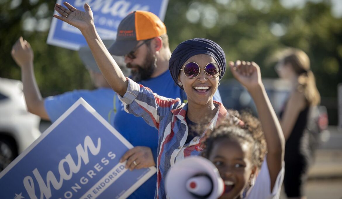 Pro-police Democrat nearly wipes out Ilhan Omar in Minnesota primary