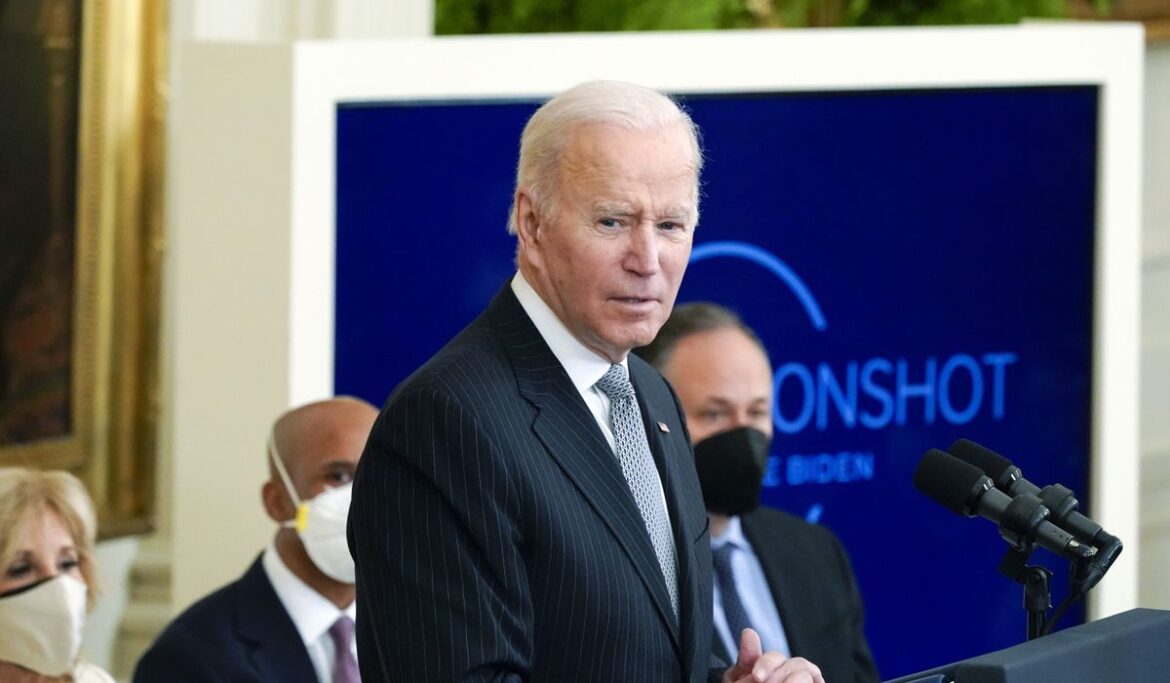 Biden names biotech pro as director of new health research agency in a cancer moonshot speech