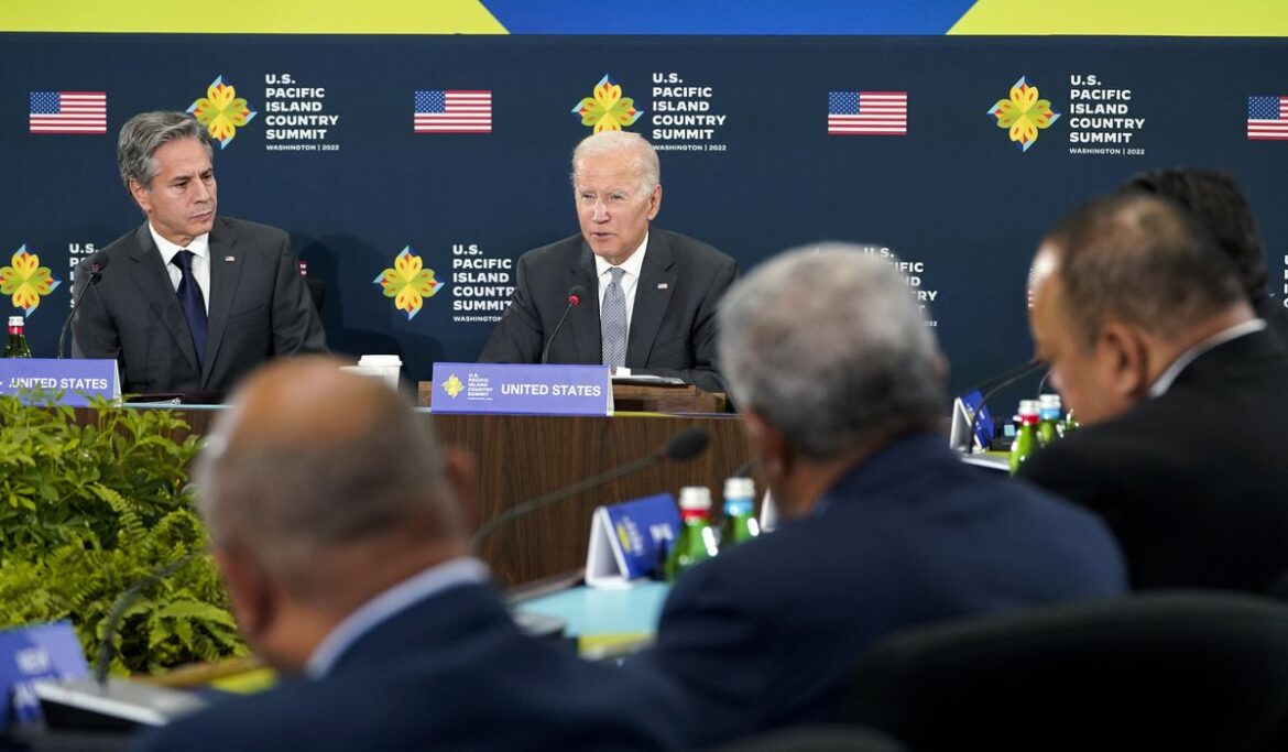 Biden woos Pacific Island countries with White House summit as China looms