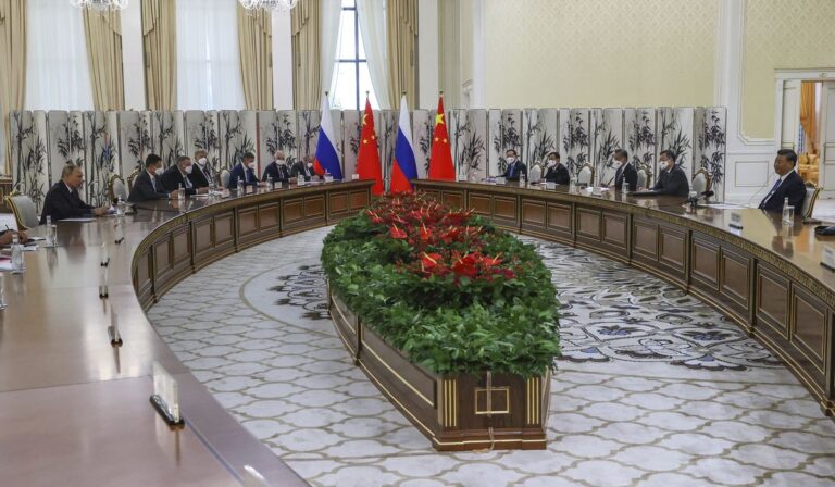 Double trouble: Xi-Putin summit produces pledge of a united front on world stage