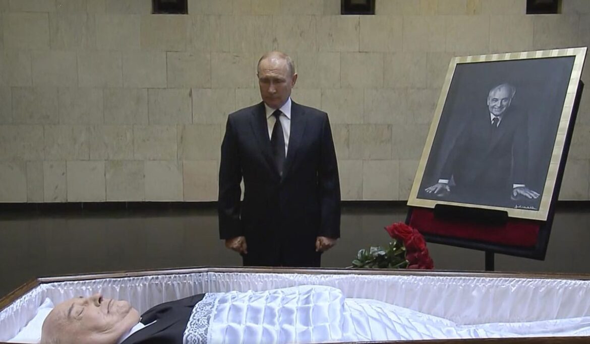Gorbachev to be buried in low-key funeral snubbed by Putin
