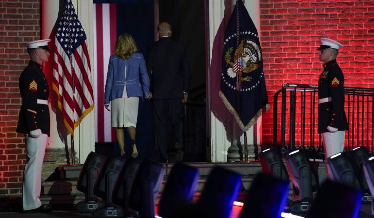 White House: Nothing wrong with Marines as stage dressing at Biden’s anti-MAGA speech