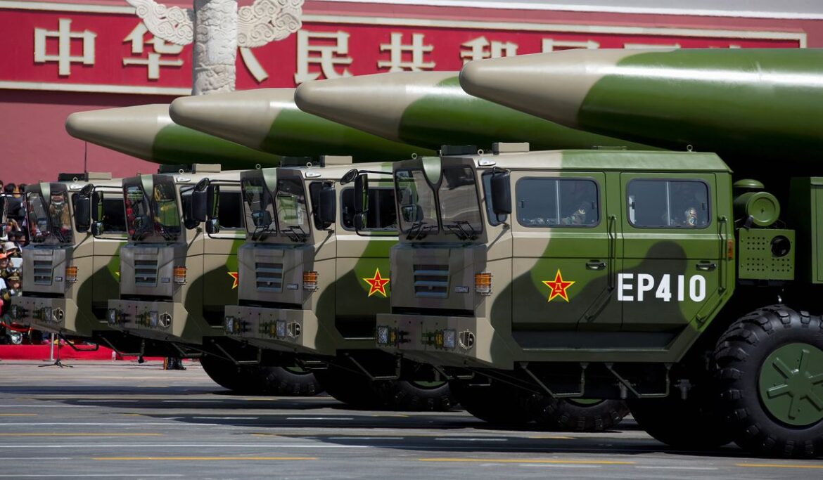 China on pace to match U.S. nuclear stockpile by 2035, Pentagon warns