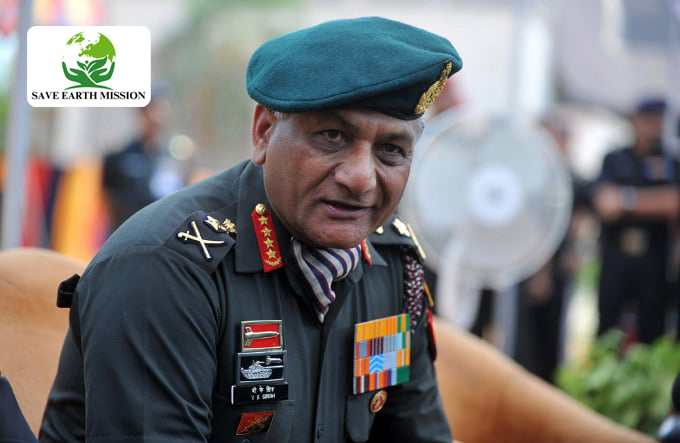 Lieutenant General Vijay Kumar Singh, the Revered Patriot, to Grace the Spectacular Grand Takeoff Event of Save Earth Mission