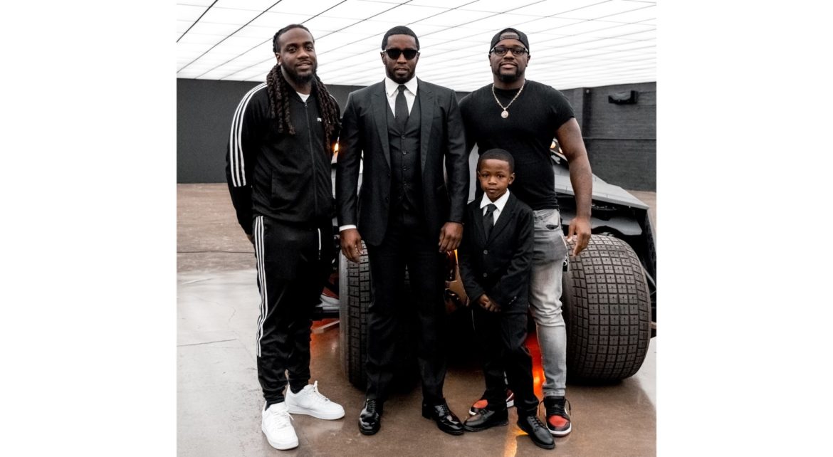 Rapper Benjiboykon Saves the Day, Delivering the Batmobile to Diddy’s Halloween Extravaganza